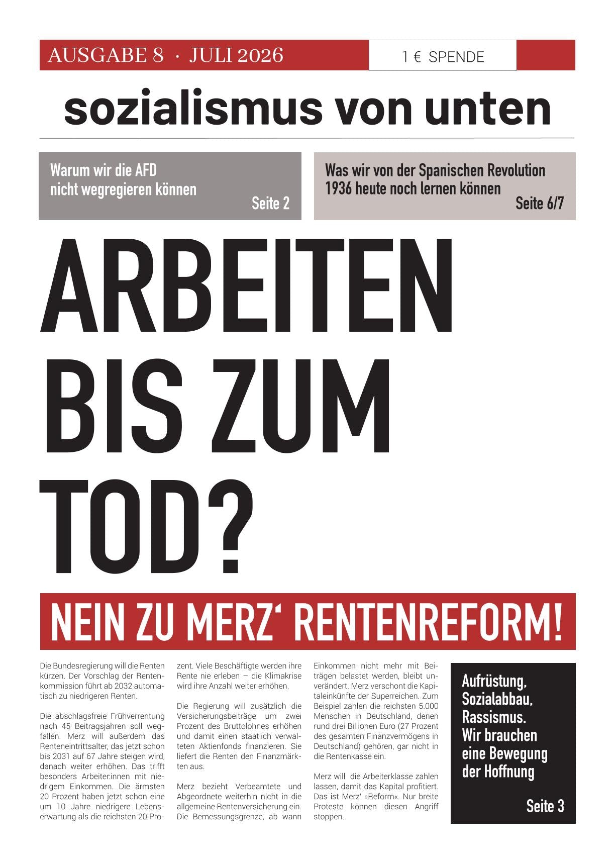 Zeitung Juli 2026