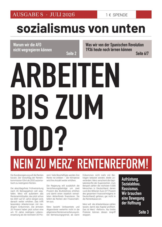 Zeitung Juli 2026