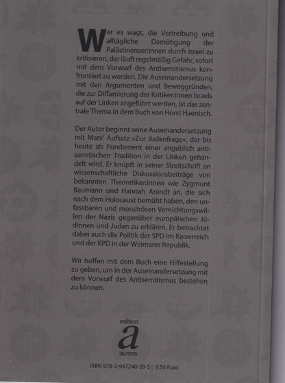 "Linker Antisemitismus" - Ein Kampfbegriff in Wissenschaft und Politik