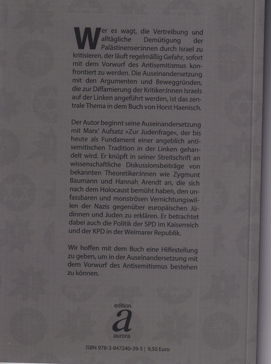"Linker Antisemitismus" - Ein Kampfbegriff in Wissenschaft und Politik