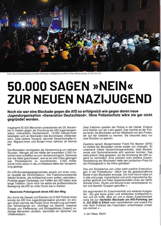 Zeitung Dezember 25