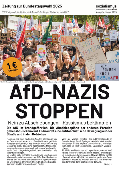 Wahlzeitung Berlin, Sozialismus von unten, September 2026 digital