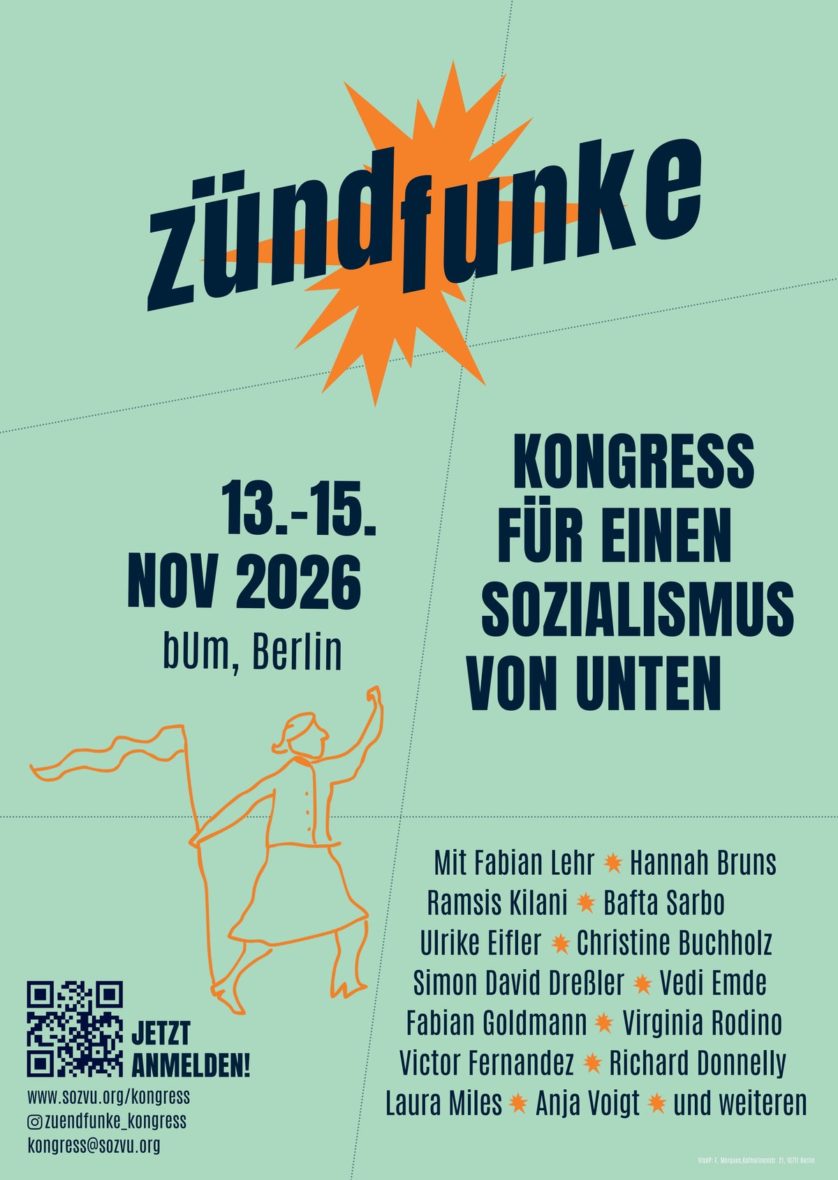Plakat Zündfunke-Kongress 2026, DIN A2